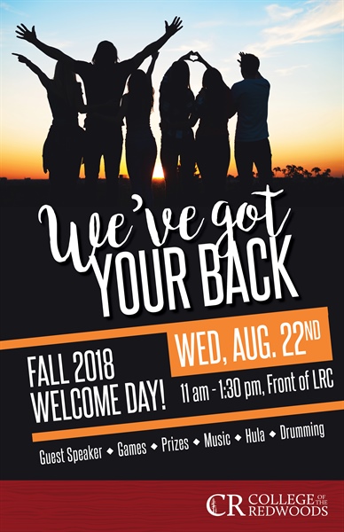 Fall 2018 Welcome Day Celebration!