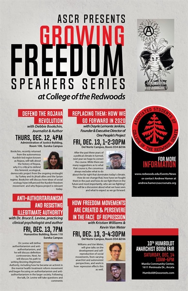 ASCR Presents 'Growing Freedom' Speaker Series