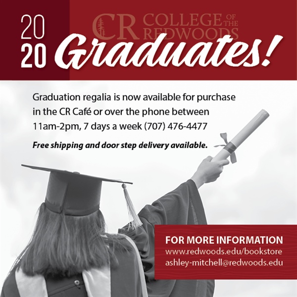 College of the Redwoods will present graduation appreciation video on June 2nd