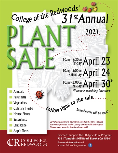 College of the Redwoods holds 31st annual Plant Sale