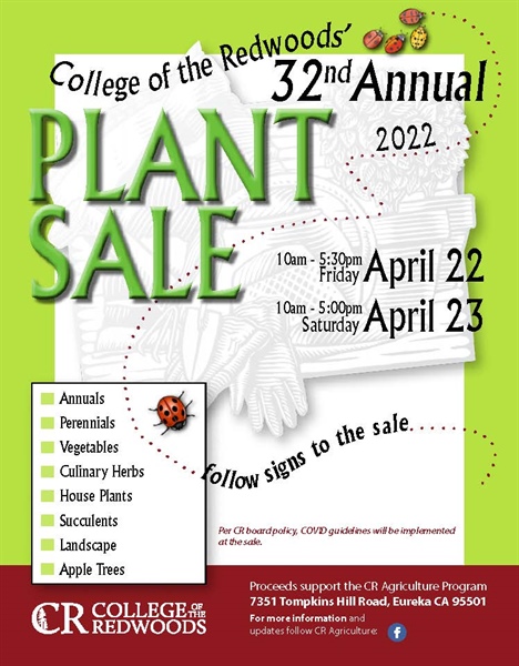 College of the Redwoods holds 32nd annual Plant Sale