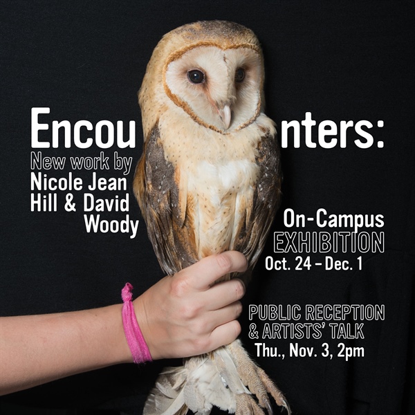 College of the Redwoods presents Encounters: New Work by Nicole Jean Hill and David Woody