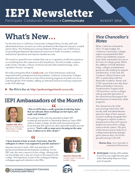 Angelina Hill Named IEPI Ambassador of the Month
