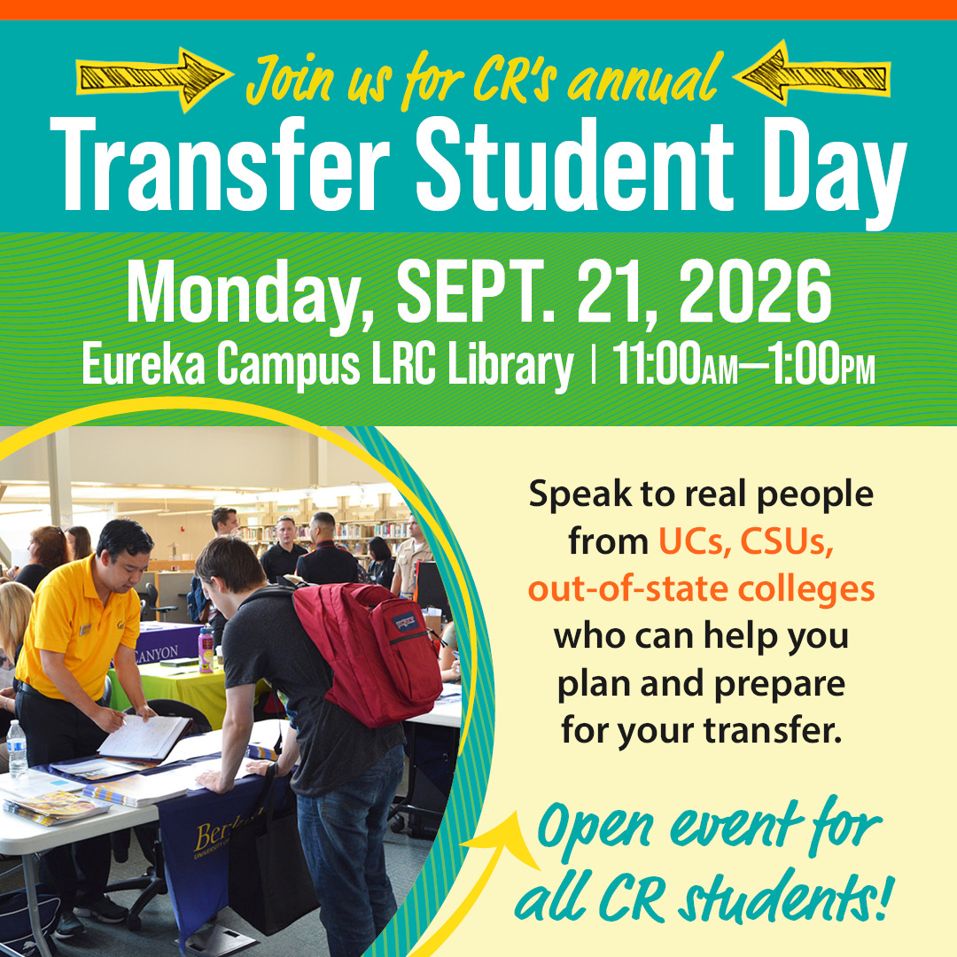 students speaking with a representative from a college or institution